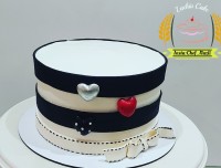 کیک خامه ای ساده