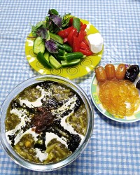 آش مامان پز افطارشب20رمضان