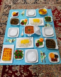 سفره افطار و شام