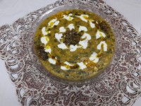 آش جو برای افطار