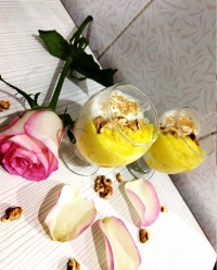 فرنی دو رنگ