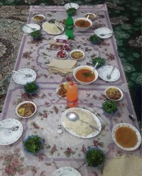 افطاری خونه مامانم اینا