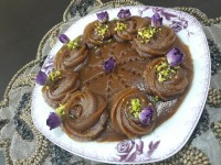 حلوای شیره انگور شب ۲۱ ماه رمضان