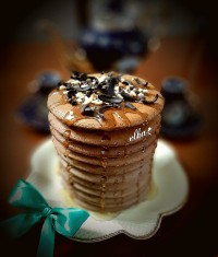 پنکیک دبل چاکلت