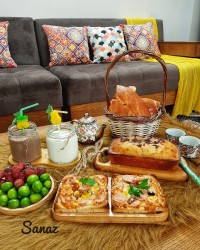 عصرونه کیک موزی