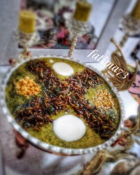 آش جو و سفره های افطاری