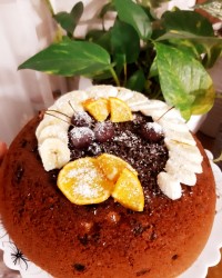 کیک گردو و کشمش