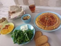 افطاری❤️ خاگینه گردو ودارچین ?