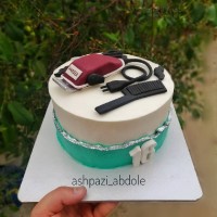 کیک مشاغل آرایشگر
