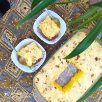 سلام دوستان گلم اینم ازبستنی سنتی من جاتون خالی خیلی خوشمزه وعالی شده