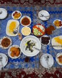 افطار خونه بابا جون