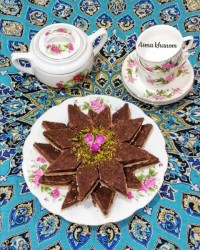 حلوا دورنگی گیلانی (رمضان)