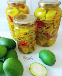 ترشی انبه زعفرانی خودم پز