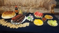کباب چنجه وپلو افطار ۲۸ رمضان ۱۴۰۰