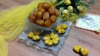 سوهان عسل کنجدی شکلاتی