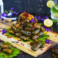 دلمه برگ موی ایرانی