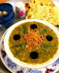 آش بلغور گندم.