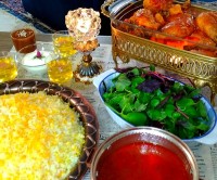 سحری ماه رمضان (مرغ و آلو)