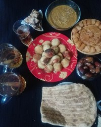 افطارساده شب بیست و هفتم ماه مبارک رمضان
