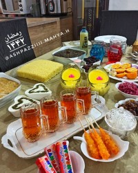 سفره افطار ماه مبارک رمضان سال ۱۴۰۰