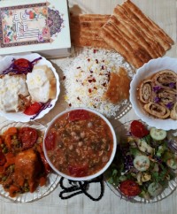 سفره افطار ما