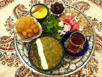 آش جو افطاری