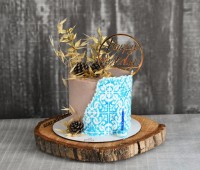 کیک خامه ای مدرن