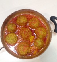 کوفته....نان خرمائی افطار امشب..