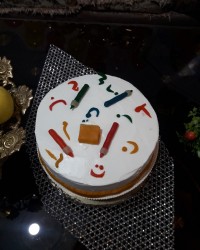 کیک جشن الفبا
