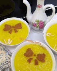 شله زرد آخرین روز ماه رمضان۱۴۰۰