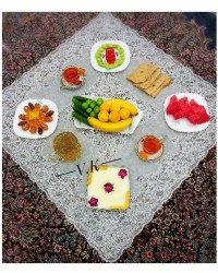 سفره ساده افطار