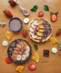 تارت میوه فانتزی با کرم پاتیسیر