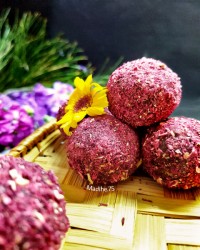 توپک خرمایی مغز دار
