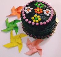 کیک ماهگرد دخترم