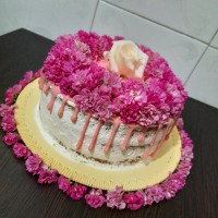 کیک عریان با فیلینگ موز