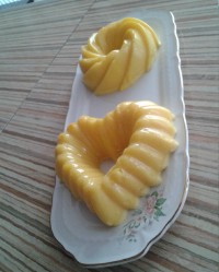 دسرزعفرانی وژله برای تولدپسرم