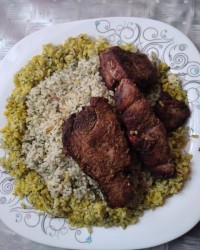 شوید پلو باماهی