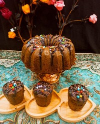 کاپ کیک قهوه کاکائویی
