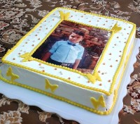 کیک تولد برادر زاده ام .