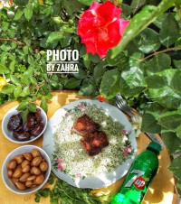 شوید پلو با ماهی