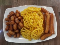 زولبیا و بامیه خودم پز