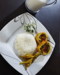 رولت مرغ آبجی پز