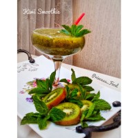 اسموتی کیوی با نعناع