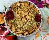 لوبیا چشم بلبلی پلو