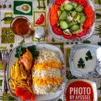 خورش مرغ مجلسی متفاوت