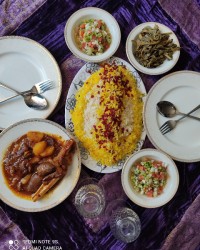 نهار«پلو ماهیچه»
