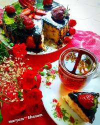 کیک یک سالگیم تو پاپیون❤