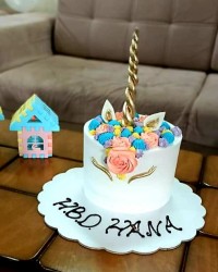 کیک تولد برادر زاده ام ورق بزنیدعکسشم هست?