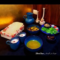 خوراک دل گوساله