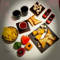 اسنک قارچ پنیری